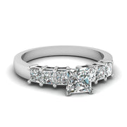 white-gold-princess-white-diamond-engagement-wedding-ring-in-prong-set-FDENS1027PRR-Nl-WG
